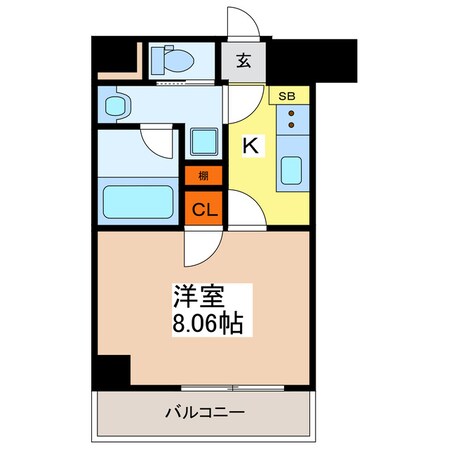 毘沙門TMJマンションの物件間取画像